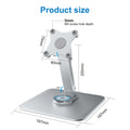 Deskpalm Orbit 360 Aluminum Monitor Stand — Deskpalm Modern Desks & Workspace Accessories — view 2