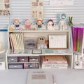 Deskpalm Duo Two-Layer Desktop Organizer Shelf — Deskpalm Modern Desks & Workspace Accessories