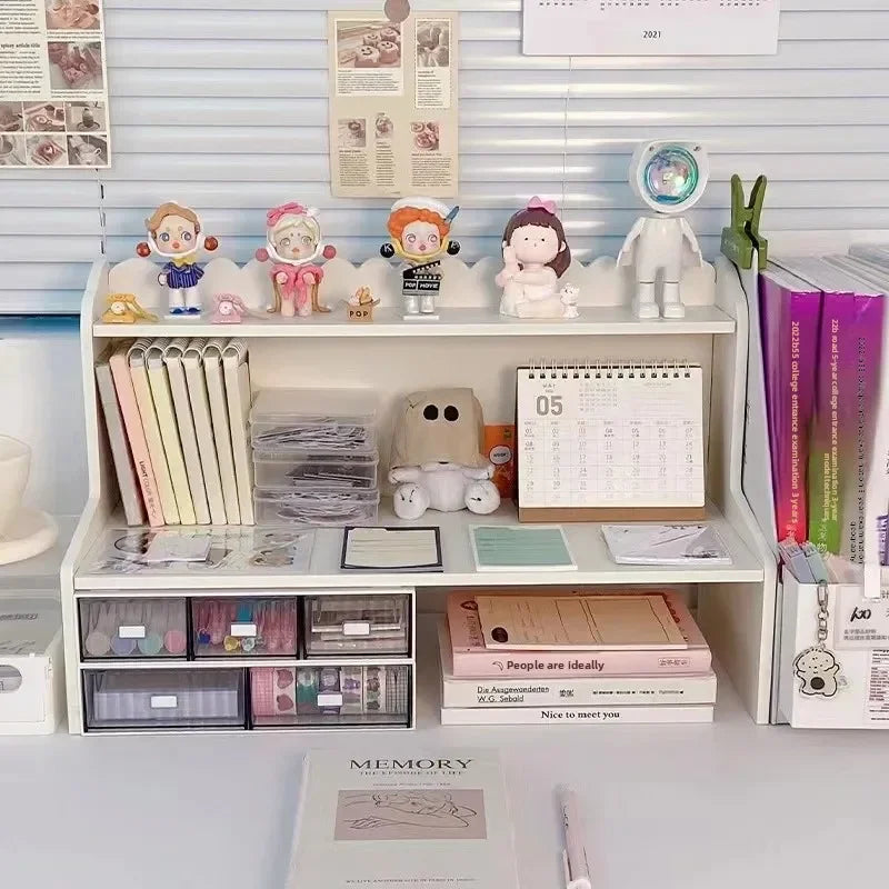 Deskpalm Duo Two-Layer Desktop Organizer Shelf — Deskpalm Modern Desks & Workspace Accessories