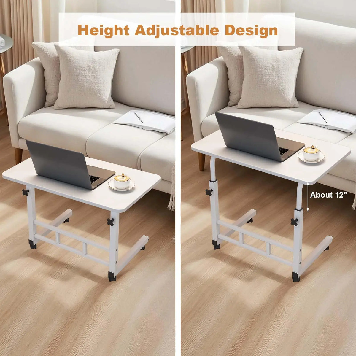 Deskpalm Glide C-Frame Mobile Laptop Desk — Deskpalm Modern Desks & Workspace Accessories — view 4