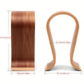 Deskpalm Arch U-Shaped Wood Headphone Stand — Deskpalm Modern Desks & Workspace Accessories