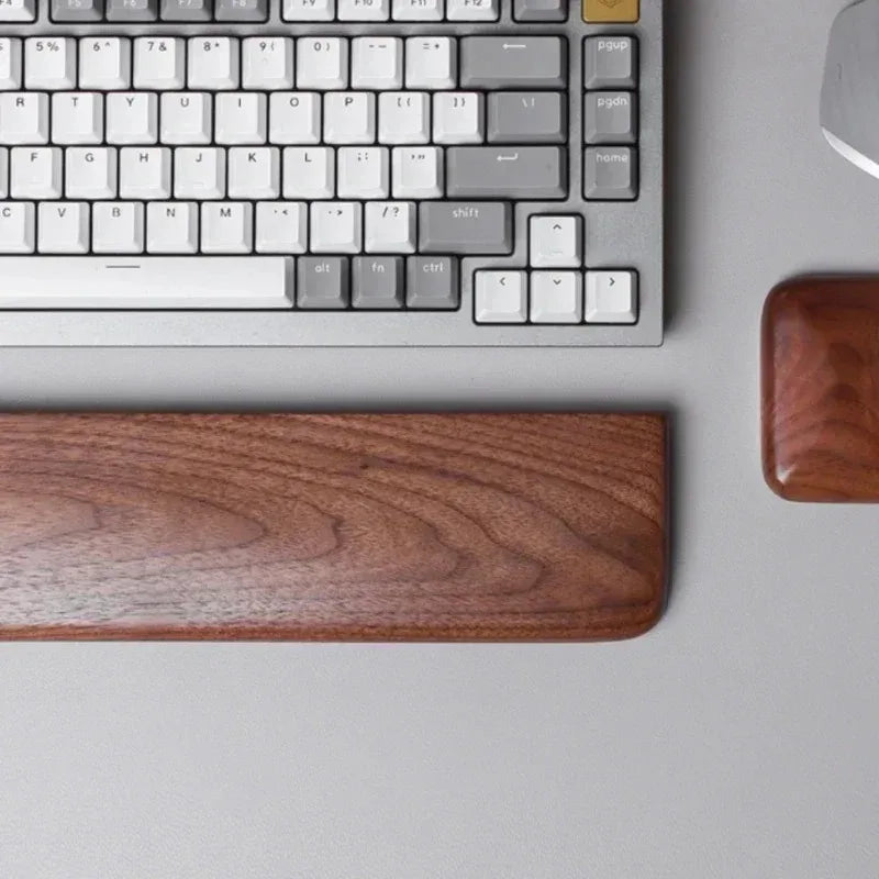 Deskpalm Palm Walnut Mouse Wrist Rest — Deskpalm Modern Desks & Workspace Accessories — view 3
