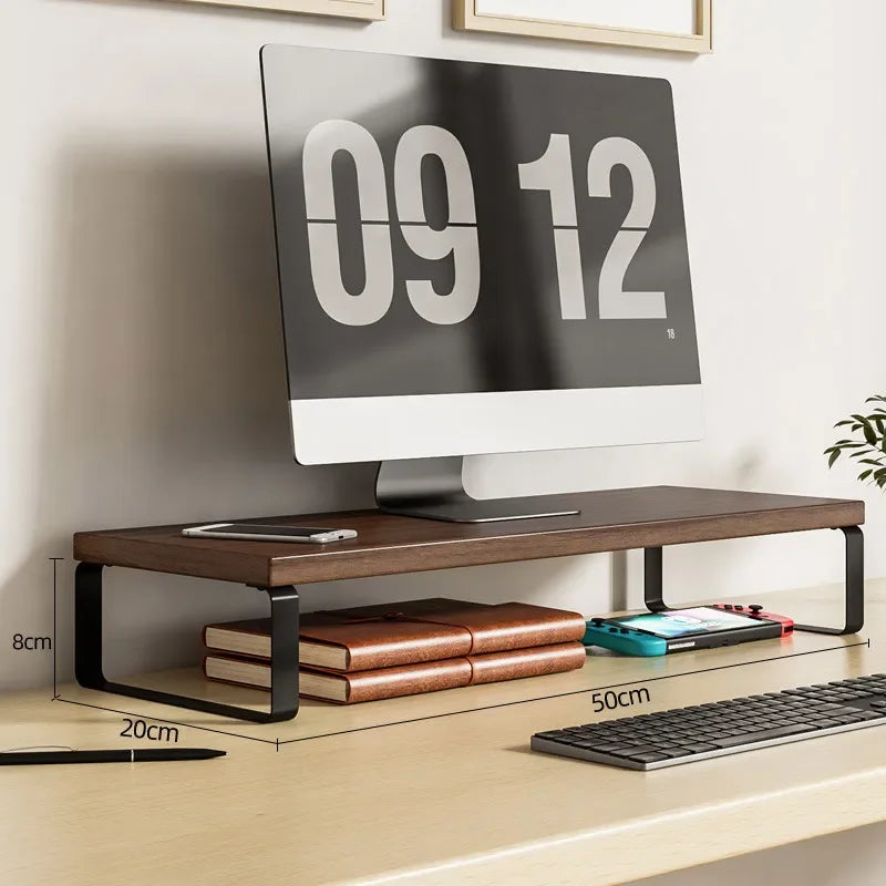 Deskpalm Cedar Wooden Lift Riser — Deskpalm Modern Desks & Workspace Accessories — view 5