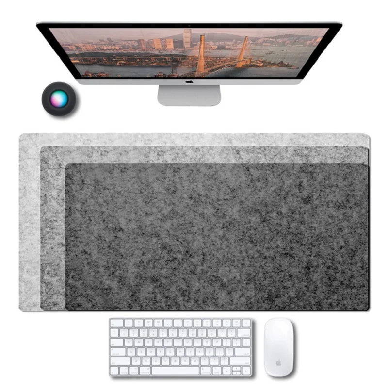Deskpalm Fern Wool Felt Desk Pad — Deskpalm Modern Desks & Workspace Accessories — view 3