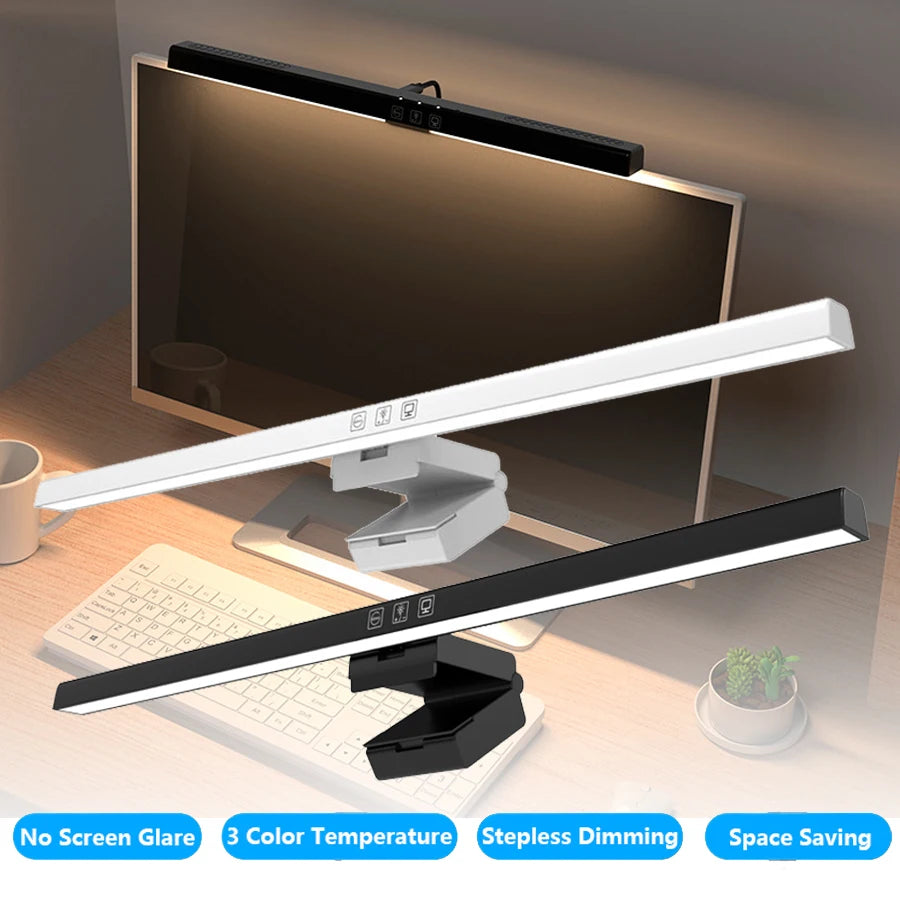 Deskpalm Halo 50cm Monitor Light Bar — Deskpalm Modern Desks & Workspace Accessories