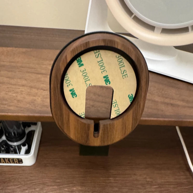Deskpalm Magnet Wooden Modular Charging Stand — Deskpalm Modern Desks & Workspace Accessories — view 5