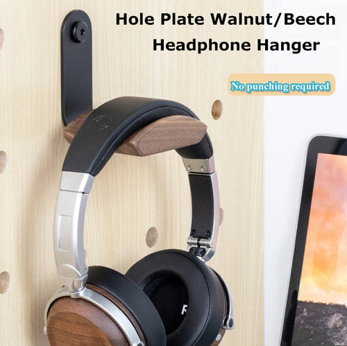 Deskpalm Beech Aluminum Headphone Rest — Deskpalm Modern Desks & Workspace Accessories — view 2