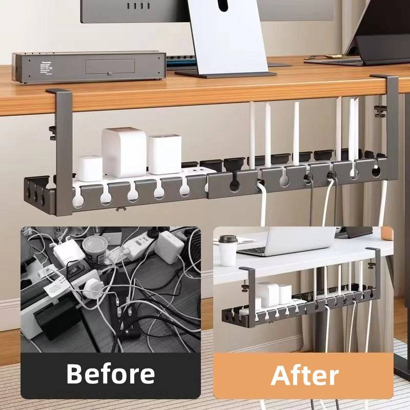 Deskpalm Conduit Metal Cable Management Tray — Deskpalm Modern Desks & Workspace Accessories — view 3