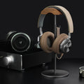 Deskpalm Walnut Aluminum Headphone Stand — Deskpalm Modern Desks & Workspace Accessories