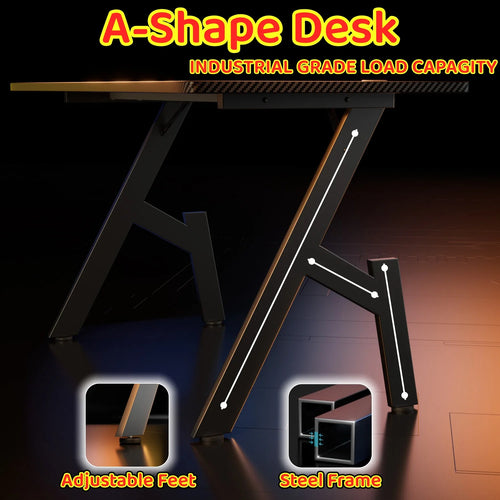 Deskpalm Atlas A-Frame Writing Desk — Deskpalm Modern Desks & Workspace Accessories — view 3