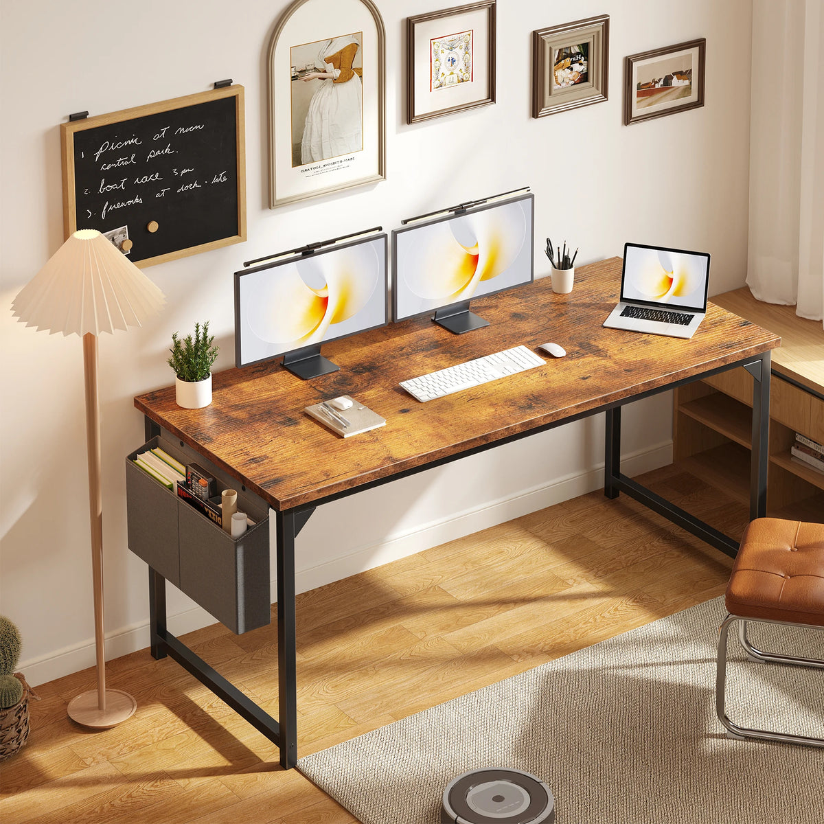 Deskpalm Studio Compact Computer Desk — Deskpalm Modern Desks & Workspace Accessories — view 4