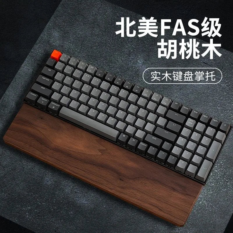 Deskpalm Palm Walnut Mouse Wrist Rest — Deskpalm Modern Desks & Workspace Accessories — view 4