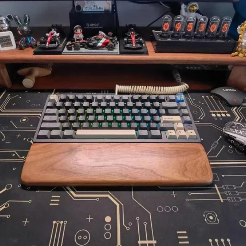 Deskpalm Palm Walnut Mouse Wrist Rest — Deskpalm Modern Desks & Workspace Accessories