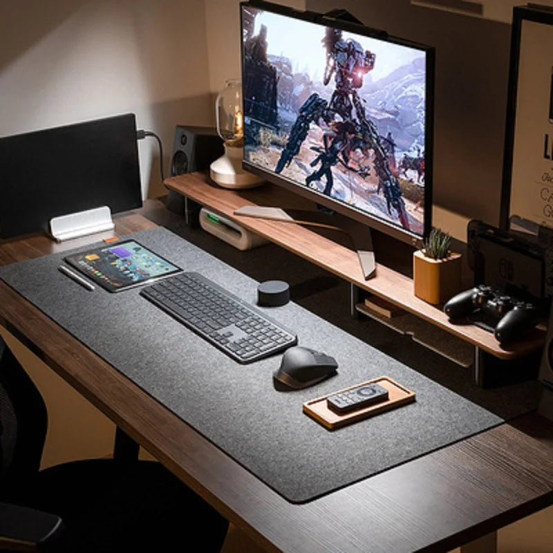 Deskpalm Fern Wool Felt Desk Pad — Deskpalm Modern Desks & Workspace Accessories