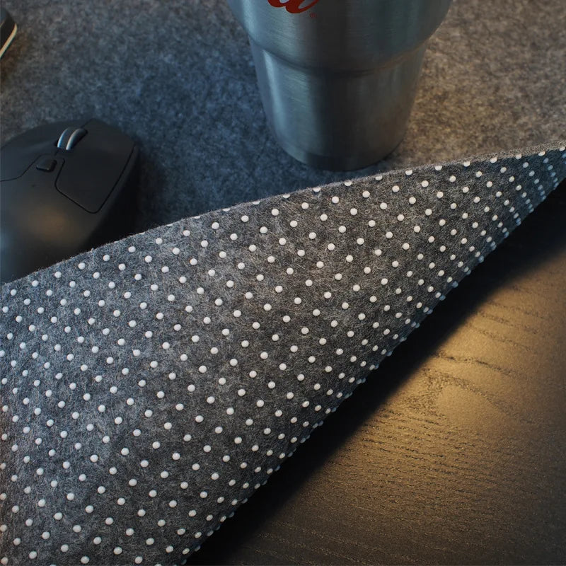 Deskpalm Moss XXL Wool Felt Desk Mat — Deskpalm Modern Desks & Workspace Accessories — view 5