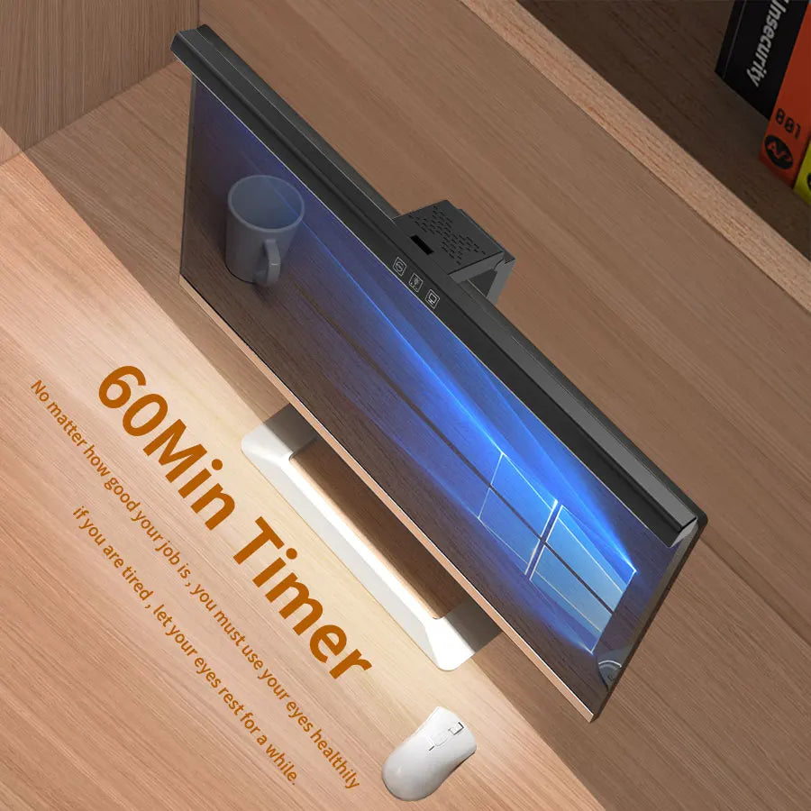 Deskpalm Halo 50cm Monitor Light Bar — Deskpalm Modern Desks & Workspace Accessories — view 4