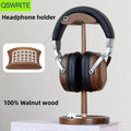 Deskpalm Heirloom Solid Walnut Headphone Hanger — Deskpalm Modern Desks & Workspace Accessories