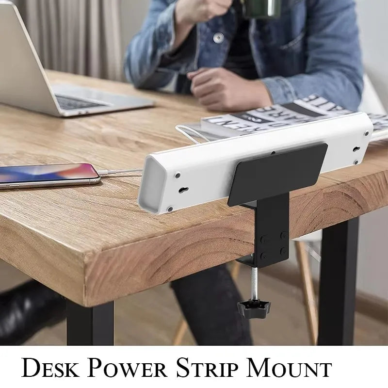 Deskpalm Dock Under-Desk Power Strip Holder — Deskpalm Modern Desks & Workspace Accessories — view 2