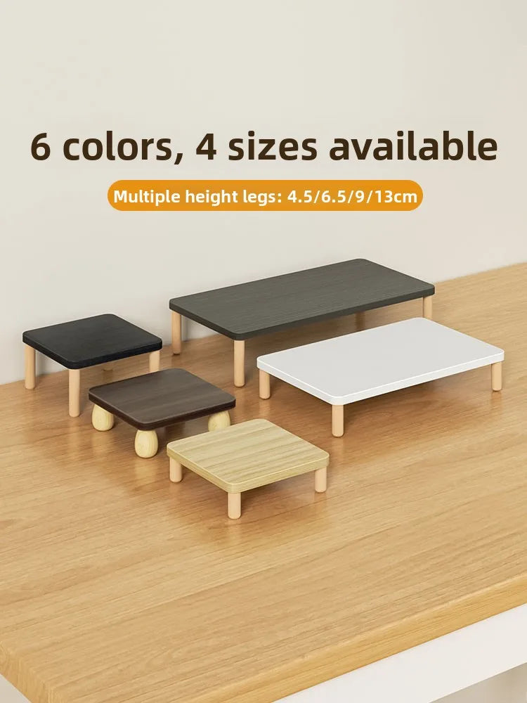 Deskpalm Haven Solid Wood Display Riser — Deskpalm Modern Desks & Workspace Accessories