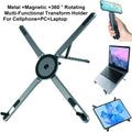 Deskpalm Arc Foldable Aluminum Laptop Stand — Deskpalm Modern Desks & Workspace Accessories