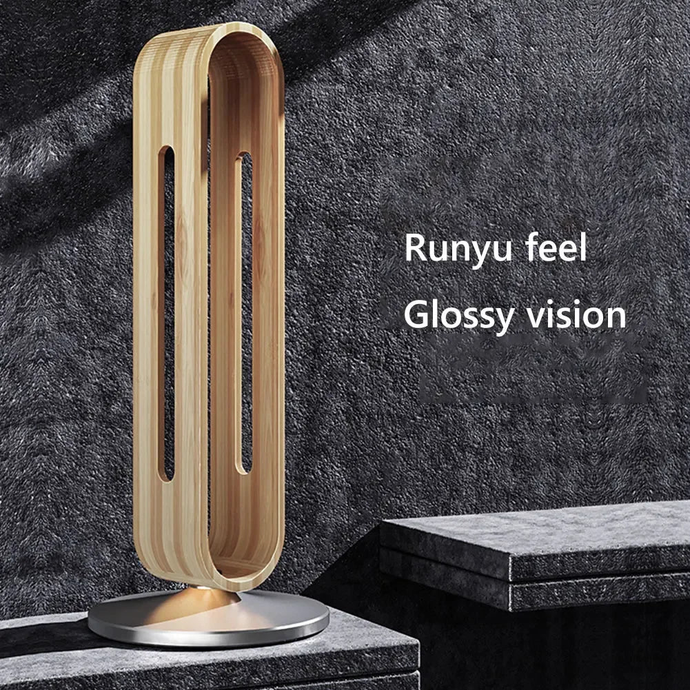 Deskpalm Bamboo Aluminum Headphone Stand — Deskpalm Modern Desks & Workspace Accessories — view 2