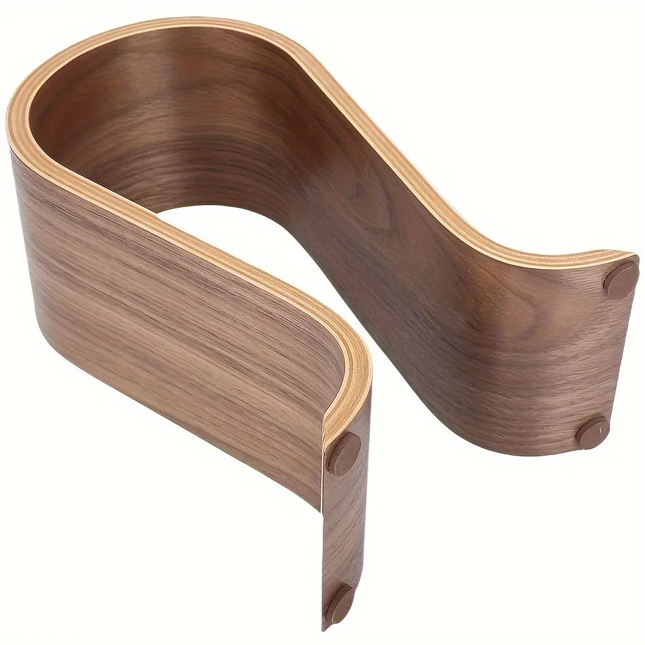 Deskpalm Arch U-Shaped Wood Headphone Stand — Deskpalm Modern Desks & Workspace Accessories — view 3